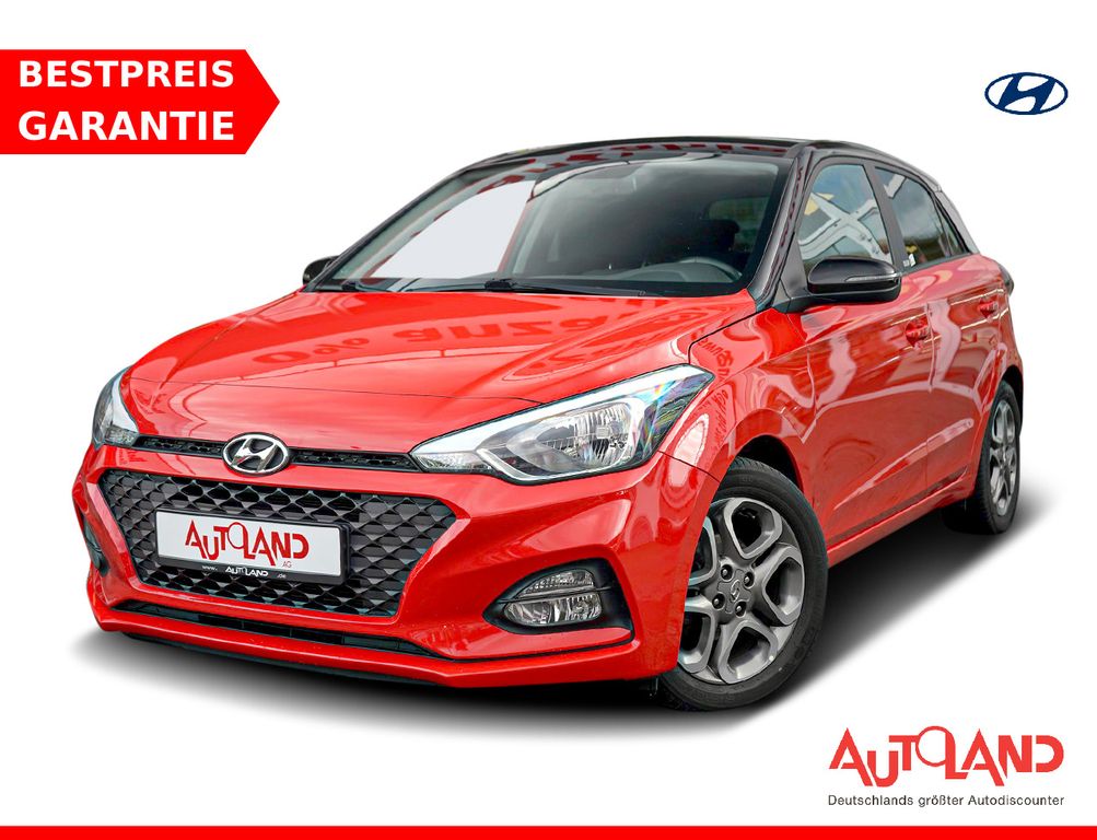 Bild des Angebotes Hyundai i20 1.2 YES Plus Navi Tempomat Kamera Klimaaut.