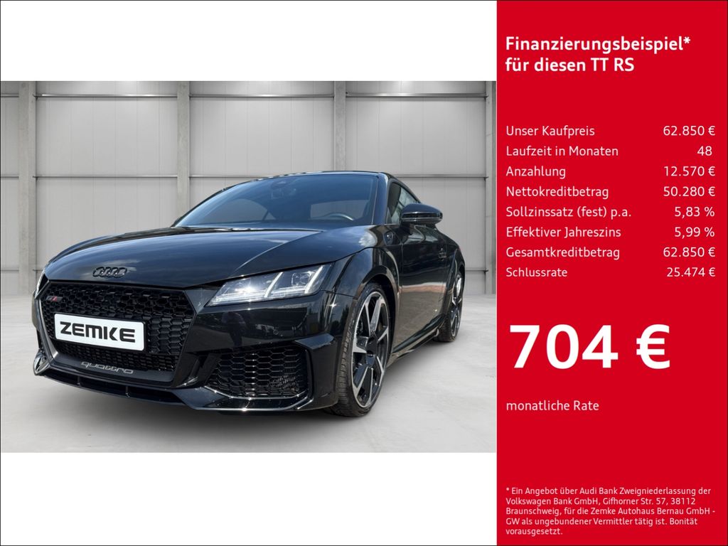 Bild des Angebotes Audi TT RS Coupe 2.5 TFSI S-tronic quattro Sportpaket