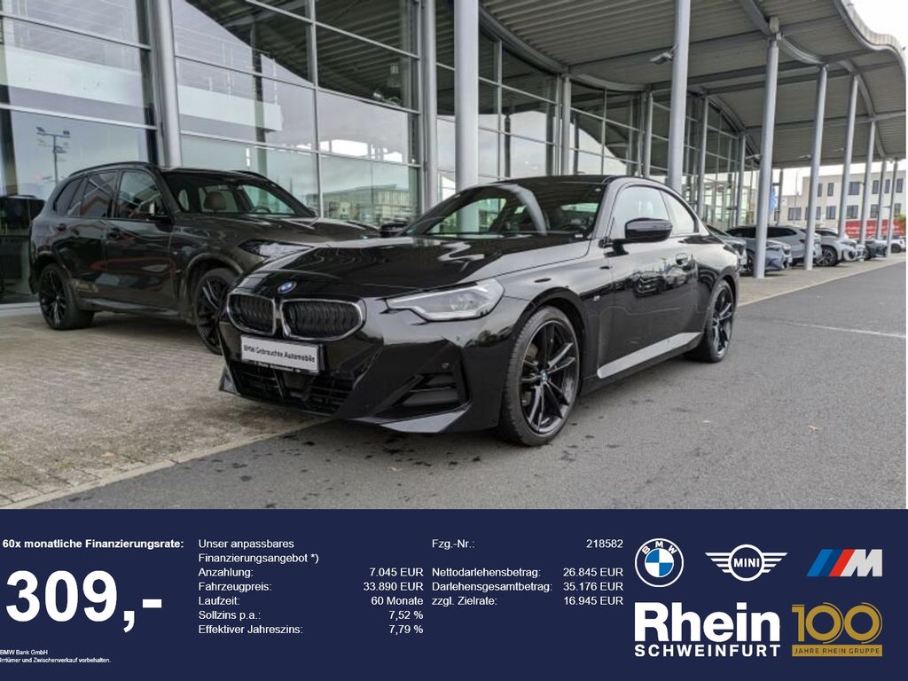 Bild des Angebotes BMW 220i Coupé M Sport LED. Teilleder. Park.Ass.
