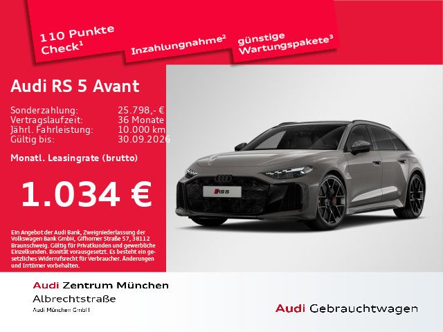 Bild des Angebotes Audi RS 5 Avant tiptr. Pano/Carbon/B&O/HuD