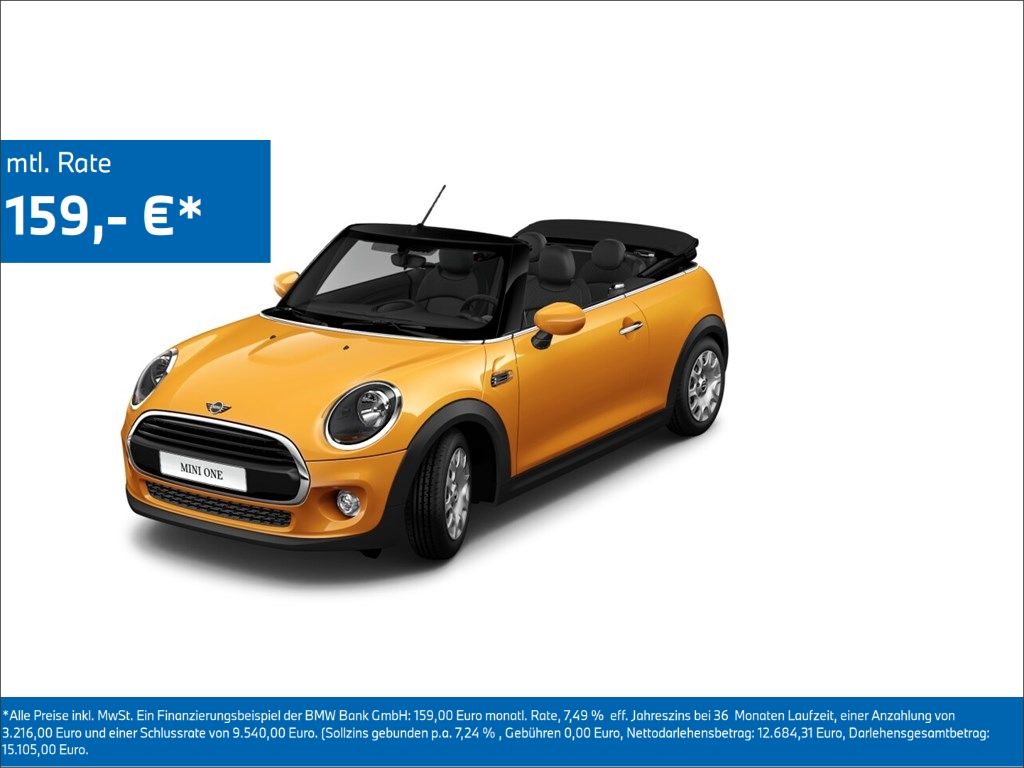 Bild des Angebotes MINI One Cabrio /el. Verdeck/Leder/Sitzheizung/Pepper