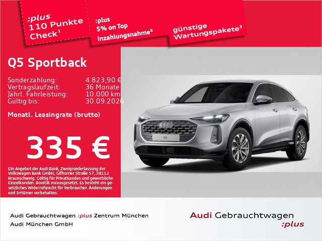 Bild des Angebotes Audi Q5 Sportback TDI qu. S tronic LED/ACC/Navi+/Kame