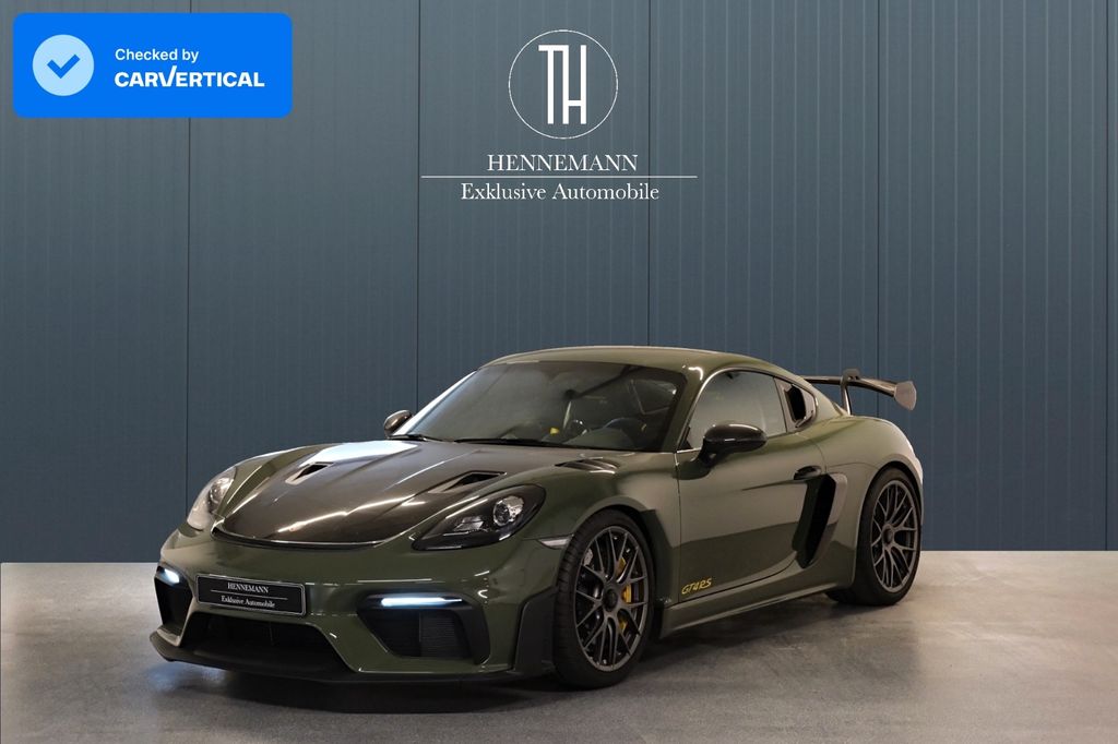 Bild des Angebotes Porsche 718 Cayman GT4 RS*PTS*Weissach*PCCB*Lift*Magnesi