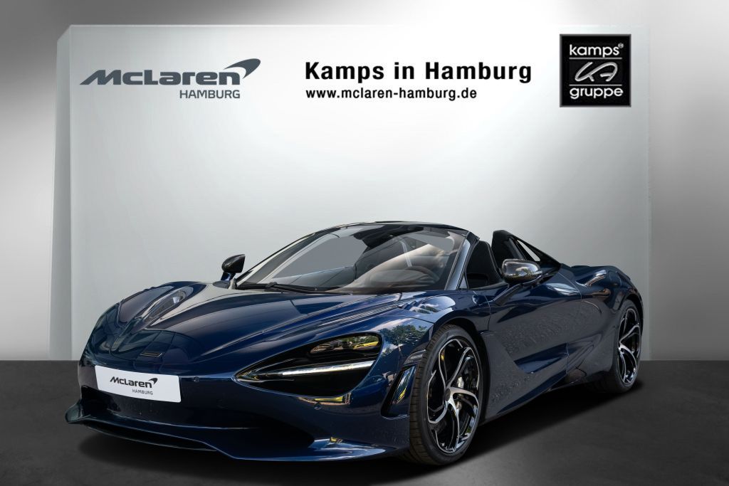 Bild des Angebotes McLaren 750S Spider CF Exterior I Namaka Blue I B&W