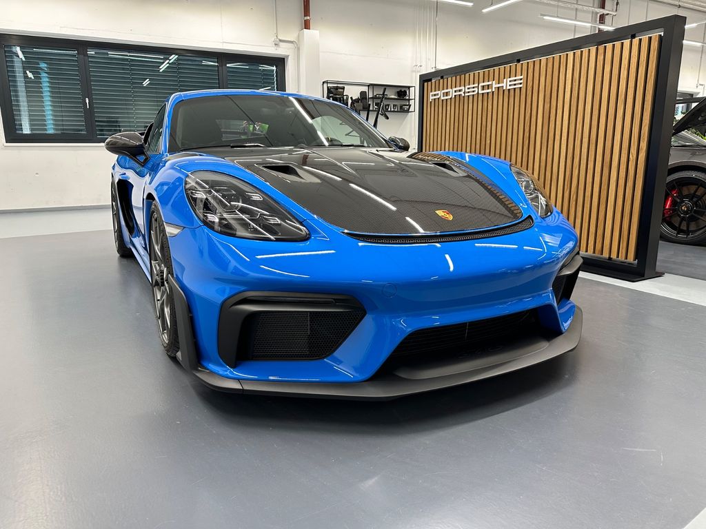 Bild des Angebotes Porsche 718 Cayman GT4 RS  Shark Blue  Weissach