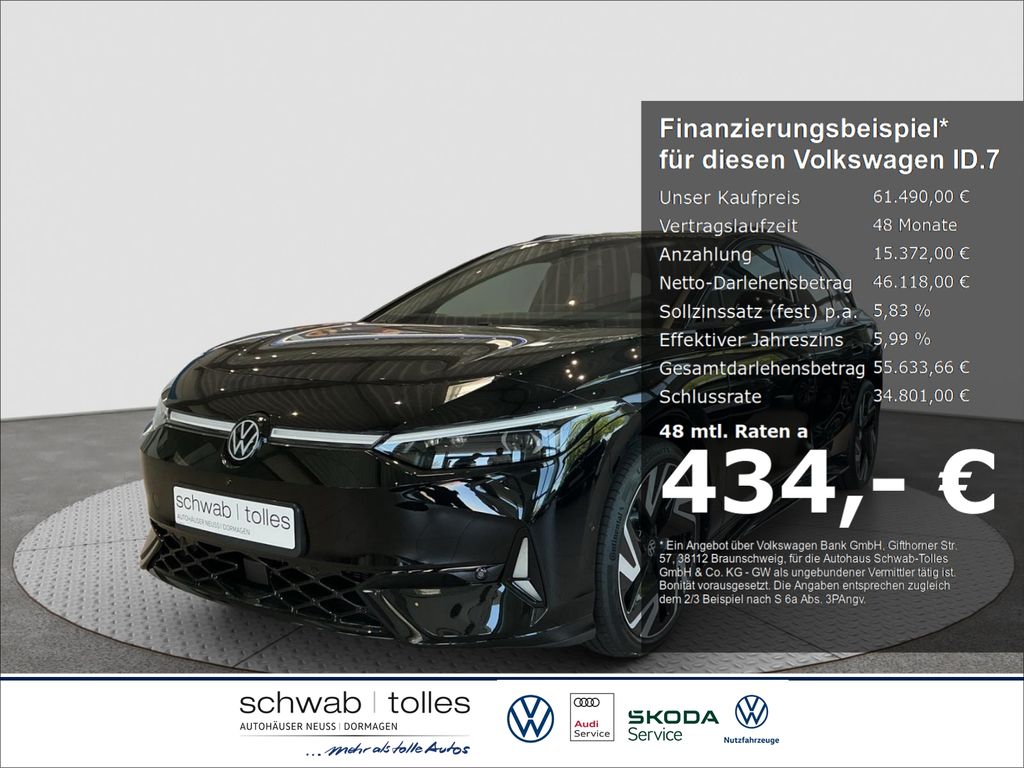 Bild des Angebotes Volkswagen ID.7 Tourer GTX 4-Motion (86 kWh) DCC HUD 360Kam