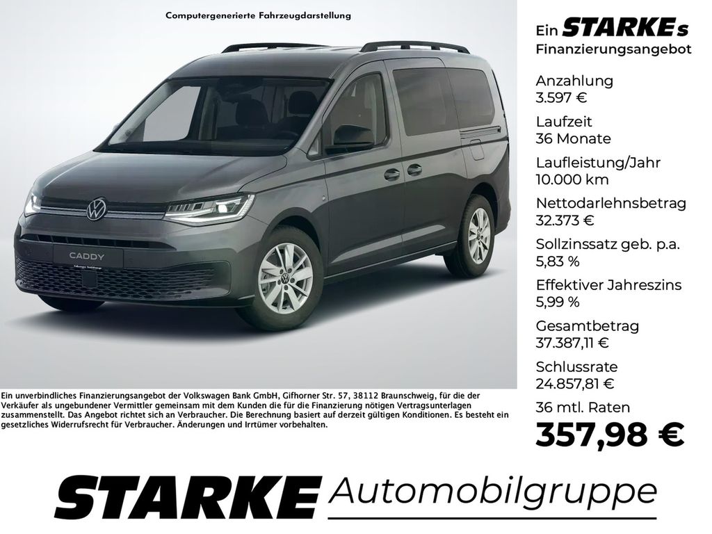 Bild des Angebotes Volkswagen Caddy Maxi Life 1.5 TSI DSG Family AHK LED Kame