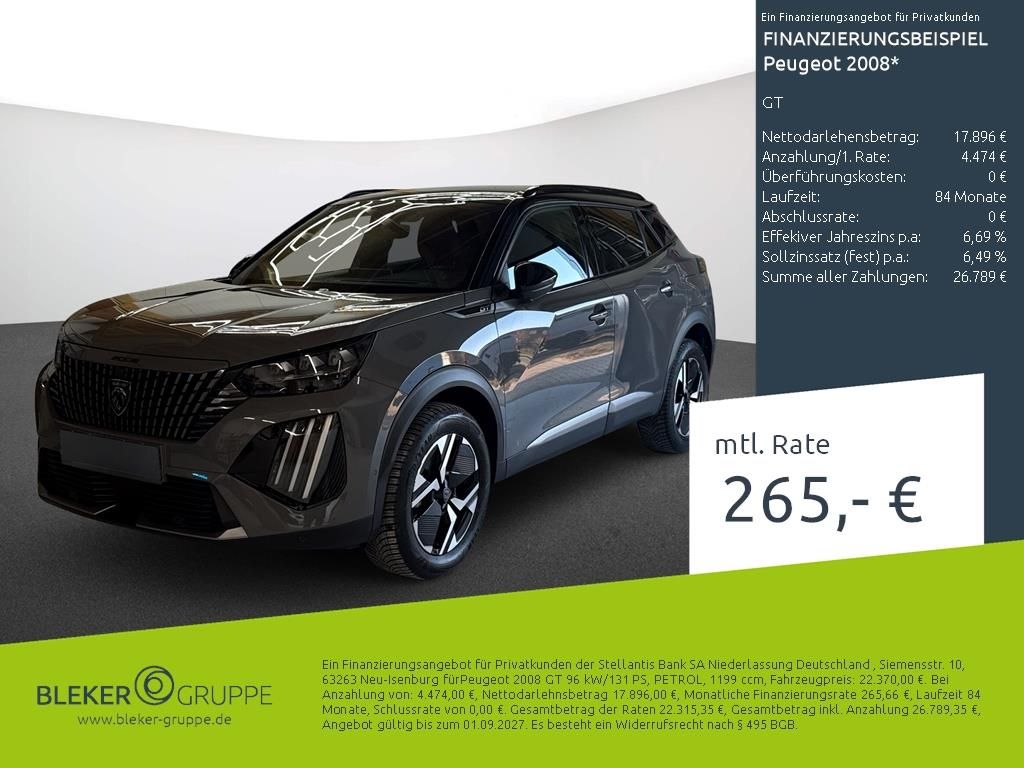 Bild des Angebotes Peugeot 2008 GT