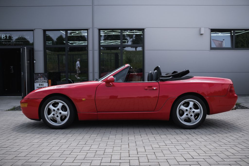 Porsche 968 Cabrio-dt. Auto-Klima -el. Sitze-Sitzheizung