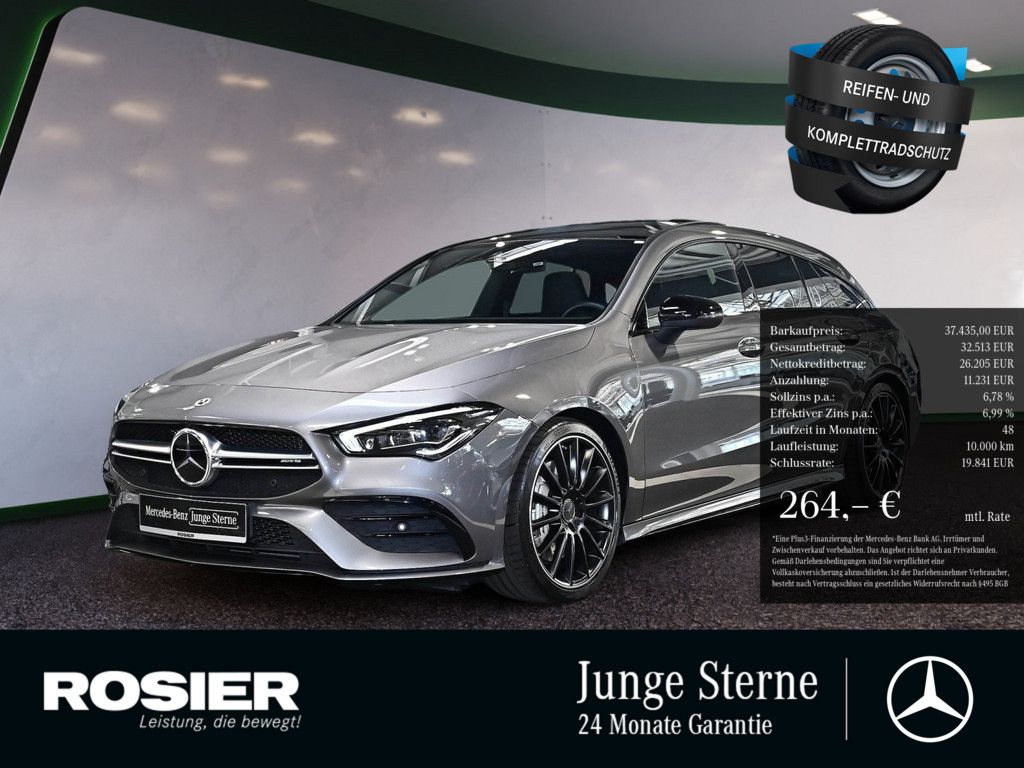 Bild des Angebotes Mercedes-Benz CLA 35 AMG SB 4M NIGHT PANO MULTIB. LED NAVI SHZ