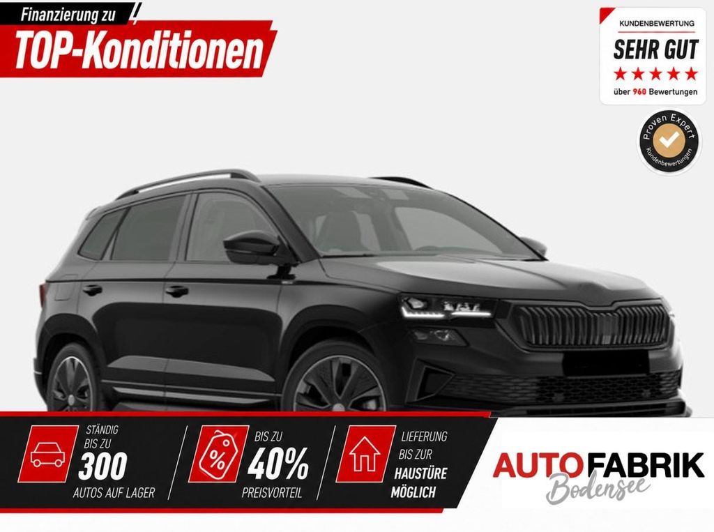 Bild des Angebotes Skoda Karoq Sportline 2.0 TSI DSG 4x4 AHK*NAVI*Android