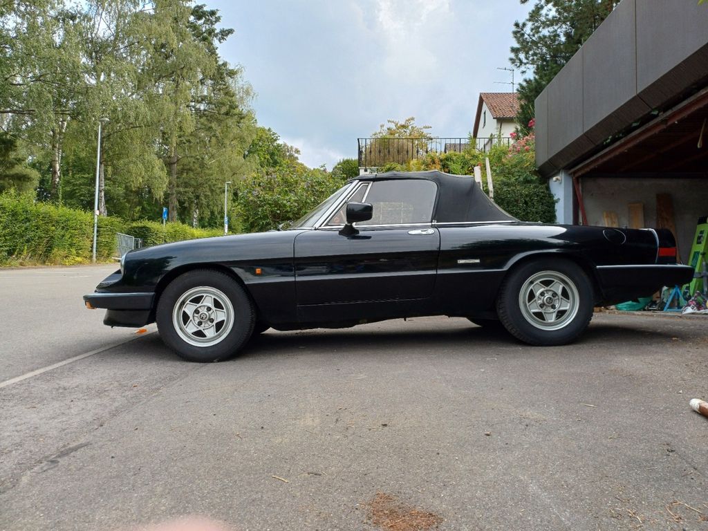 Alfa Romeo Spider 1.6, 29 Jahre abgemeldet