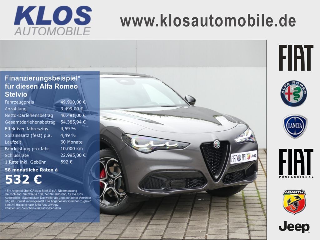 Alfa Romeo Stelvio VELOCE 2.2 DIESEL 16V 210 PS AT8 Q4