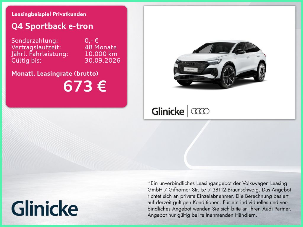 Bild des Angebotes Audi Q4 Sportback 45 e-tron 210 kW