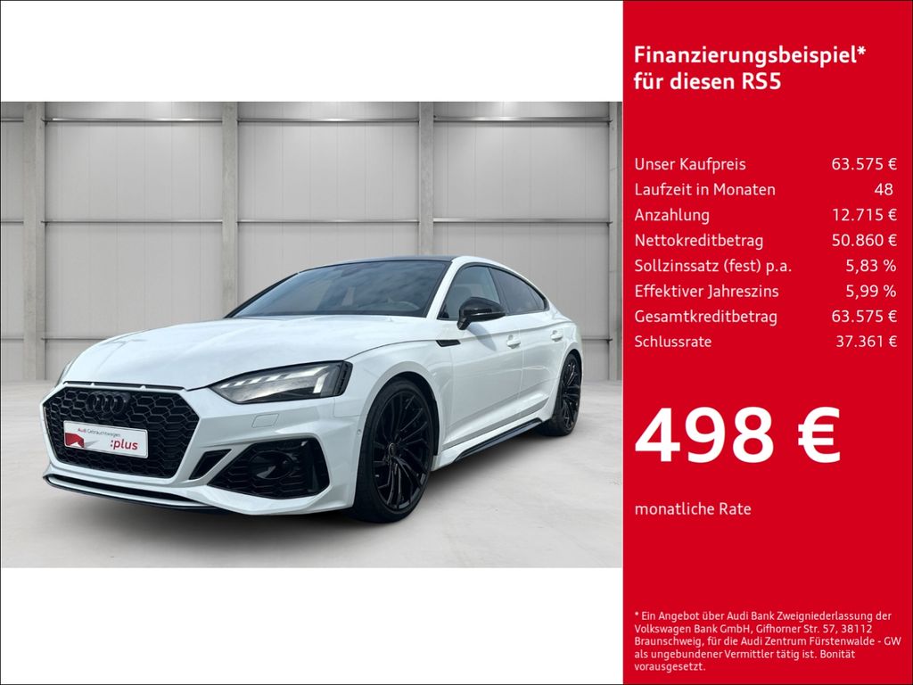 Bild des Angebotes Audi RS5 Sportback 2.9 TFSI quattro tiptronic El. Pan