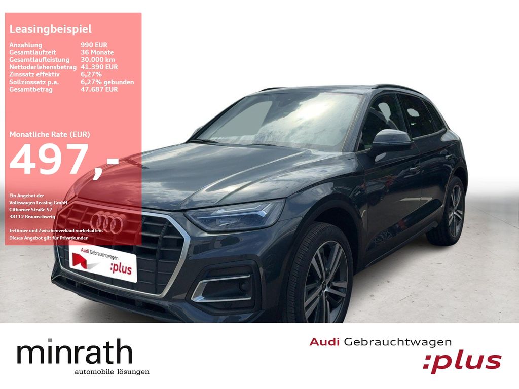 Audi Q5 40 TDI Q APP+AHK+PANO+VIRT+ACC+LED+NAVI