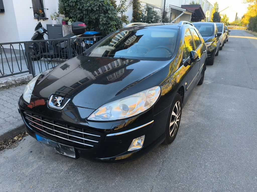 Peugeot 407 sw JBL Automatik Dashcam Rückkamera Leder