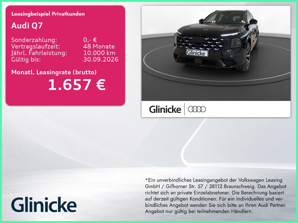 Bild des Angebotes Audi Q7 TDI qua. 7-Sitzer Luft AHK Pano LM 22" B&O 36