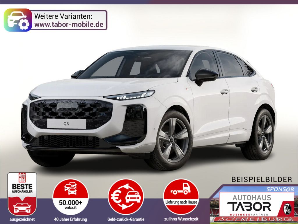 Bild des Angebotes Audi Q3 Sportback 2xS line Tech LED+ PrivG UVP-28%*