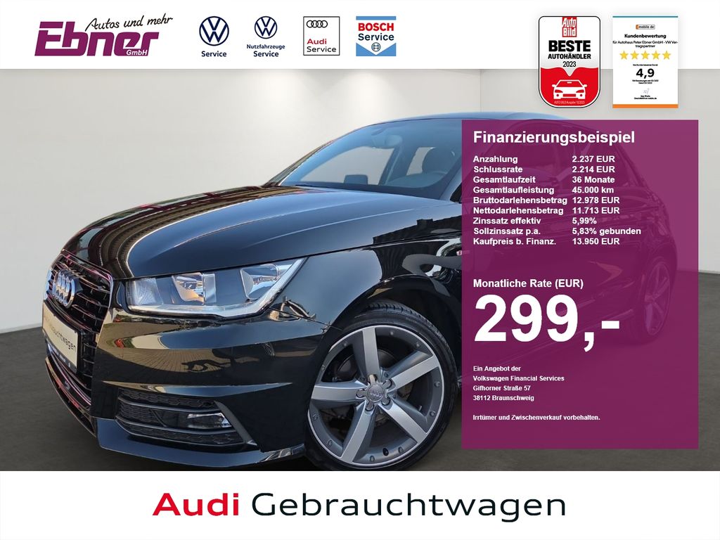 Bild des Angebotes Audi A1 Sportback ADMIRED S-LINE TSI 5-SITZER SITZHZG