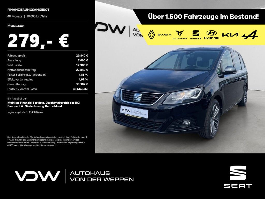 Bild des Angebotes Seat Alhambra FR-Line TSI DSG 7Sitze AHK SHZ E-STüren