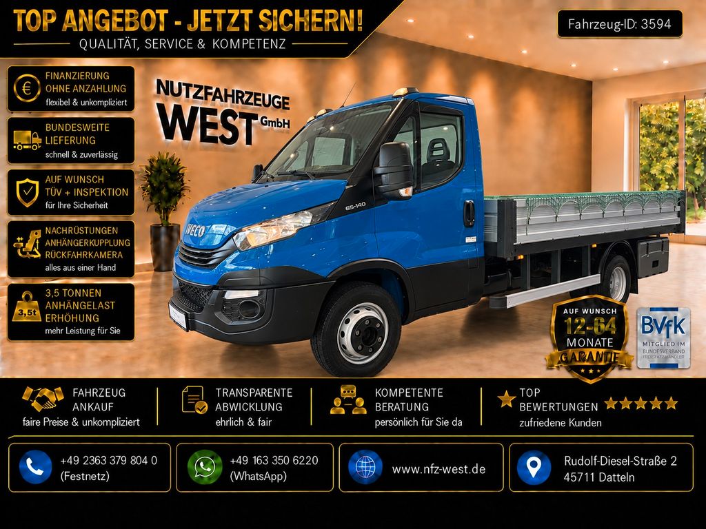 Bild des Angebotes Iveco Daily 65/70c15 Maxi Pritsche*Garantie*1.Hand*