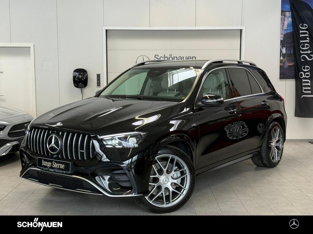 Bild des Angebotes Mercedes-Benz GLE 53 4M+ AMG NAPPA BEIGE+AHK+PANO+BURM+STDHZ