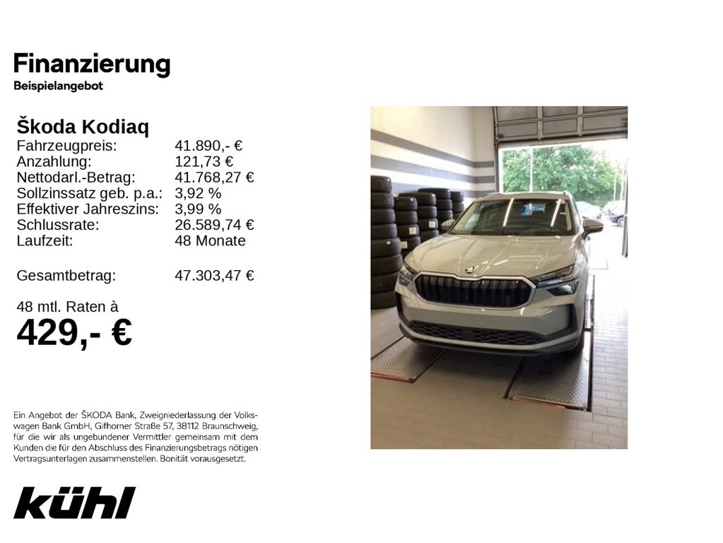 Bild des Angebotes Skoda Kodiaq 2.0 TDI DSG 4x4 7.Sitzer Selection Navi,A