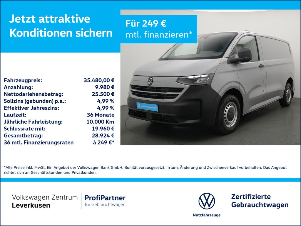 Bild des Angebotes Volkswagen T7 Kasten AUT. ACC VIRT KAM SHZ CARPLAY LED PDC
