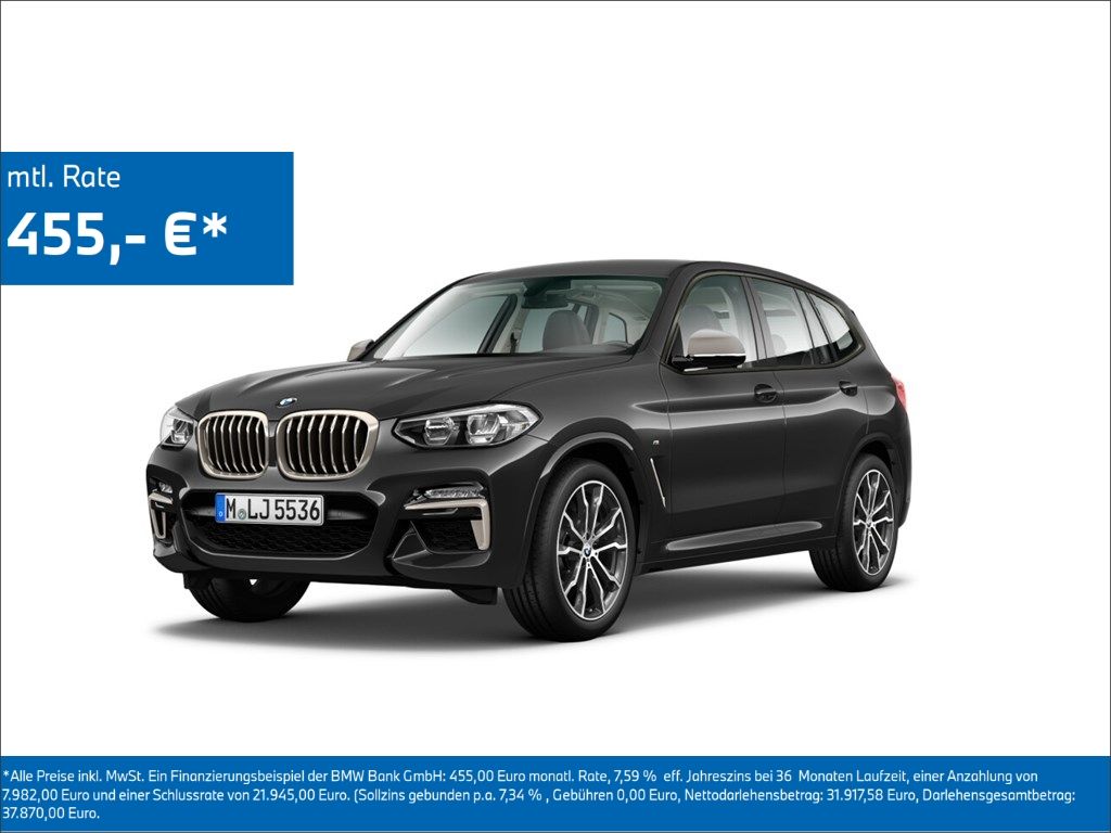 Bild des Angebotes BMW X3 M40 d/AHK/Panorama/Navi/Leder/Harman Kardon