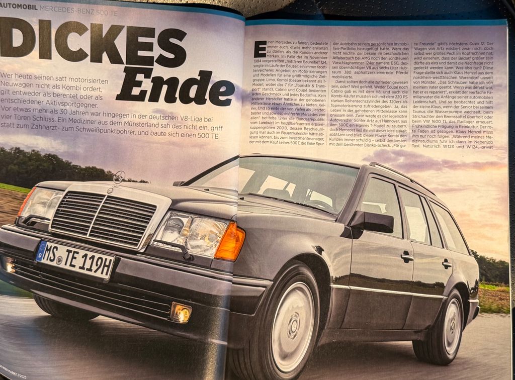Mercedes-Benz 500 TE W 124, Einzelanfertigung