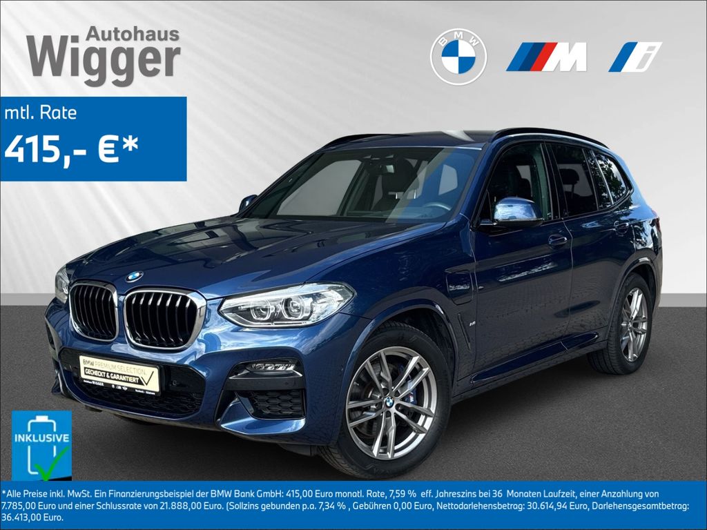 Bild des Angebotes BMW X3 30e M Sport/AHK/Navigation/Teilleder/Tempomat