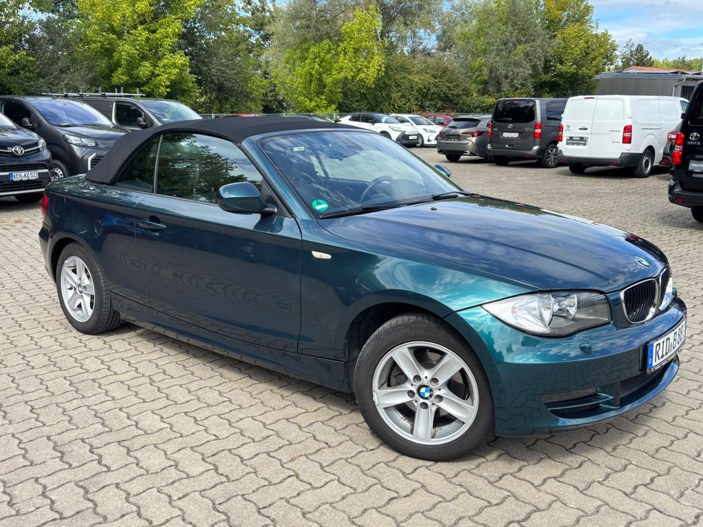 Bild des Angebotes BMW 118i Cabrio Tahiti-Grün Sitz - & Lenkradheizung
