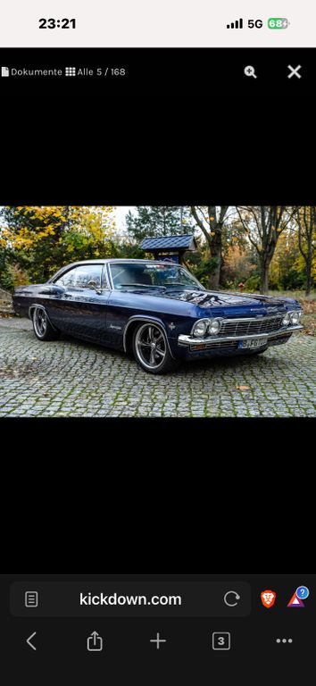Bild des Angebotes Chevrolet Impala SS 1965 | 6,9L V8 | 431 PS |