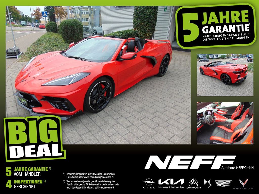 Bild des Angebotes Corvette C8 Cabrio 3LT Europamodell Magnetic Ride Lift