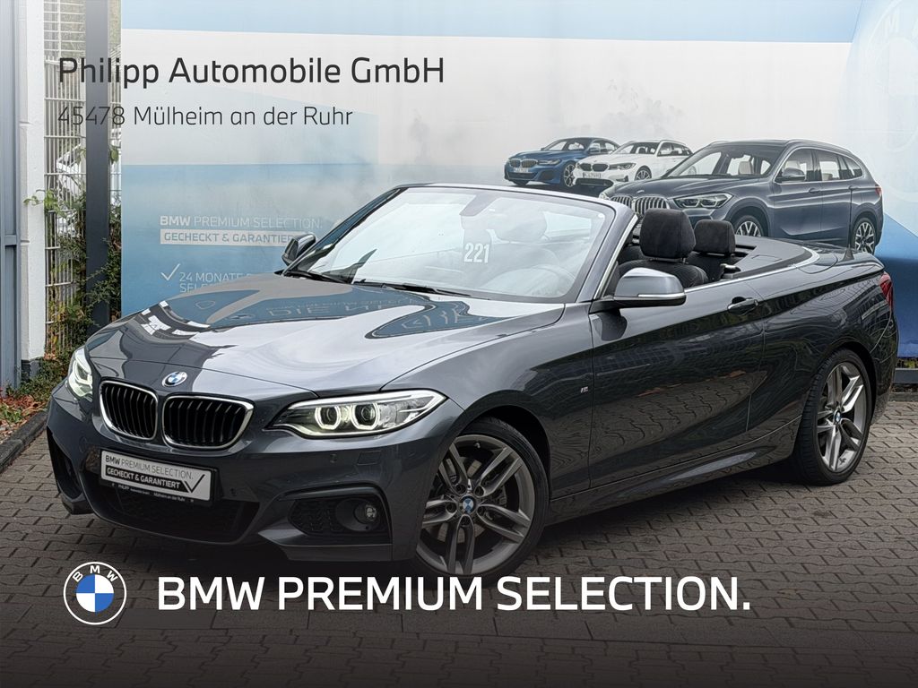Bild des Angebotes BMW 220i Cabrio M Sport Xenon Navi AHK LenkradHzg