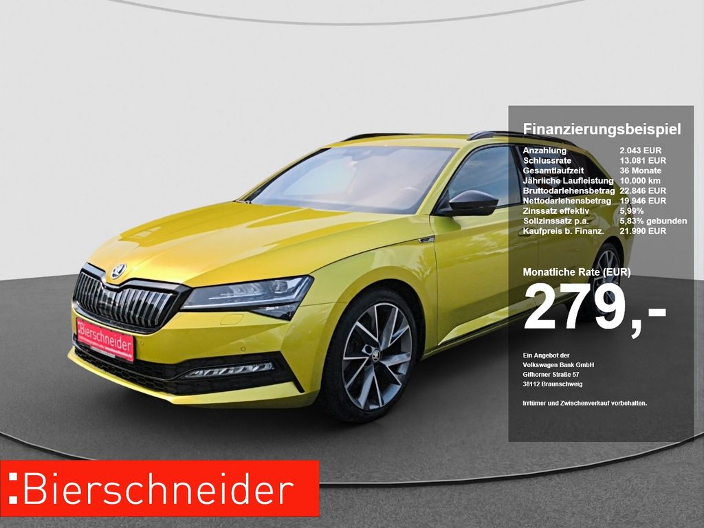 Bild des Angebotes Skoda Superb Combi 1.4 TSI iV DSG Sportline NAVI RFK M
