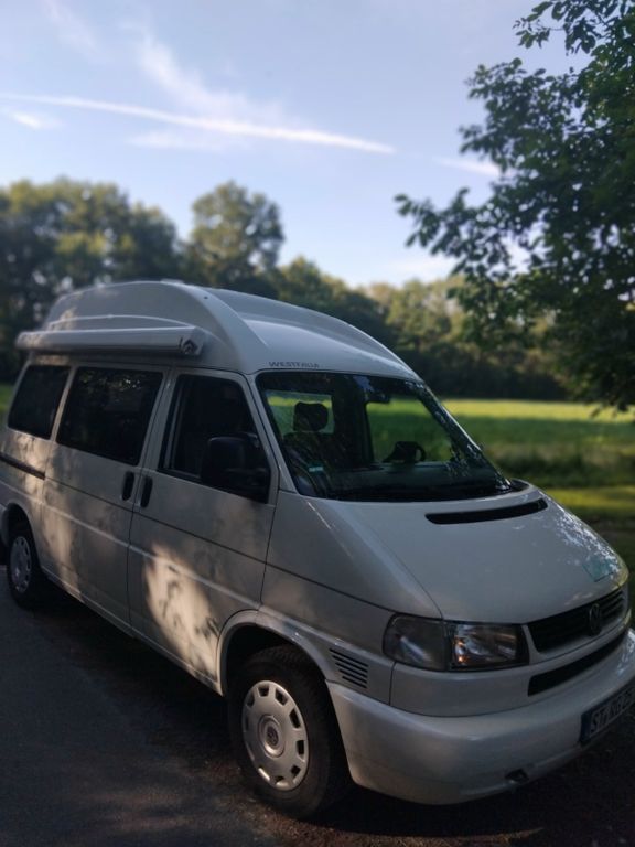Bild des Angebotes Volkswagen T4 California, Klima, Tempom., Sitzh., grüne Pla