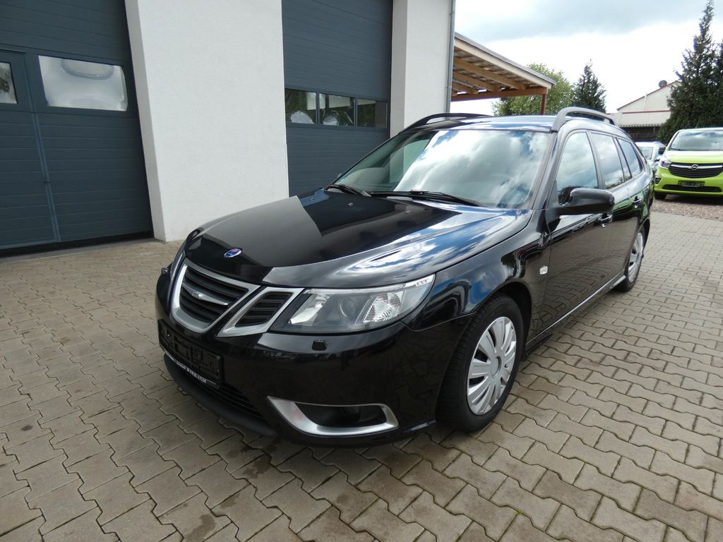 Bild des Angebotes Saab 9-3 1.9TTiD Combi Automatik Navi Leder Schwarz M