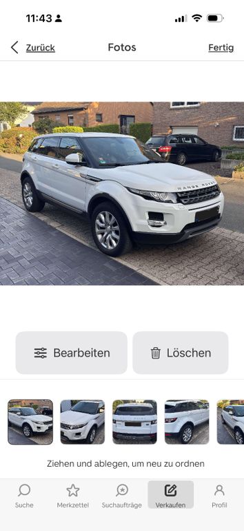 Bild des Angebotes Land Rover Range Rover Evoque 2.2 TD4 Automatik Britain I