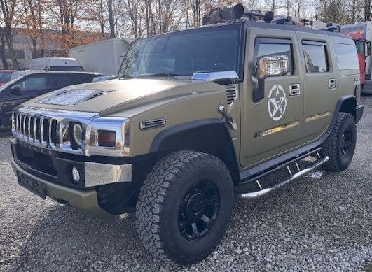 Hummer H2 6.2 V8 Luxury NAVY;GERMAN;TÜV+INSP NEU,FLÜGEL