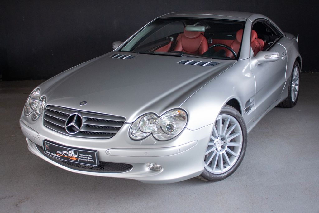 Bild des Angebotes Mercedes-Benz SL 500 Silber/Berryrot Zustand 1A