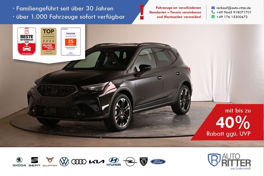 Bild des Angebotes Seat Arona FR Black Edition ACC|AHK|RFK|LED|Navi|C...