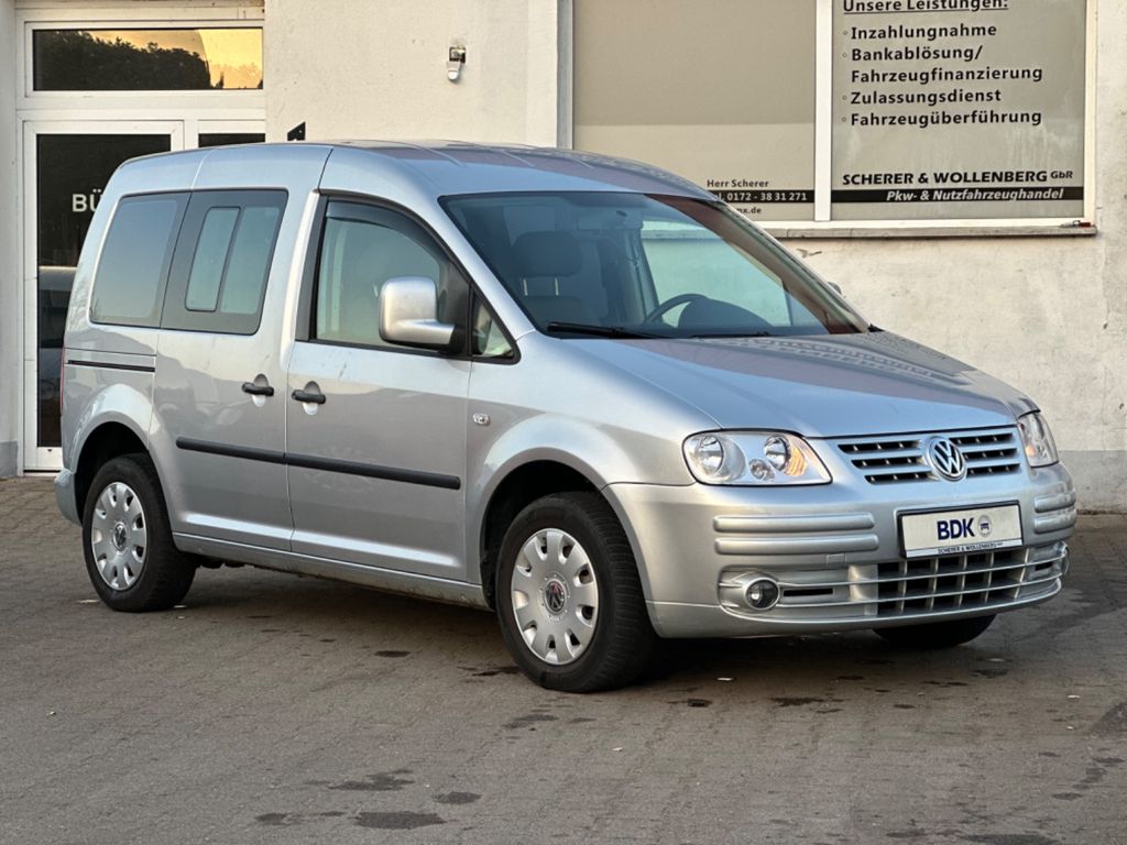 Bild des Angebotes Volkswagen Caddy Life 1,6l Benzin 7Sitze Klima AHK ohne TÜV
