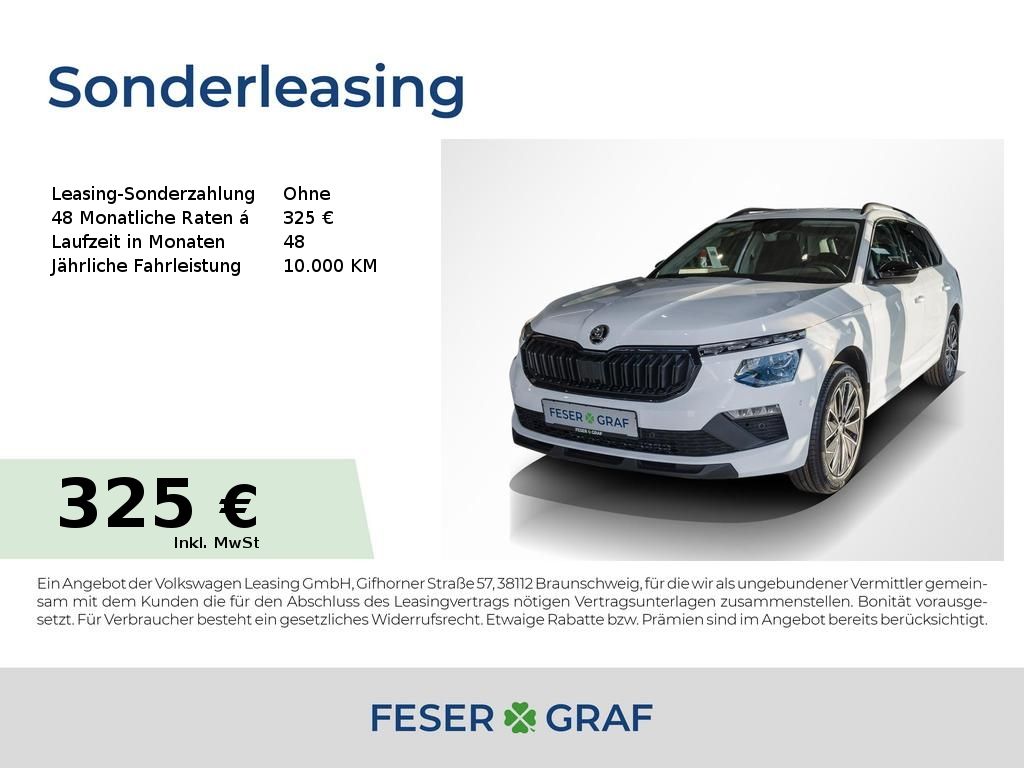 Bild des Angebotes Skoda Kamiq Balance 1.5 TSI DSG MATRIX/RFK/SHZ/NAVI