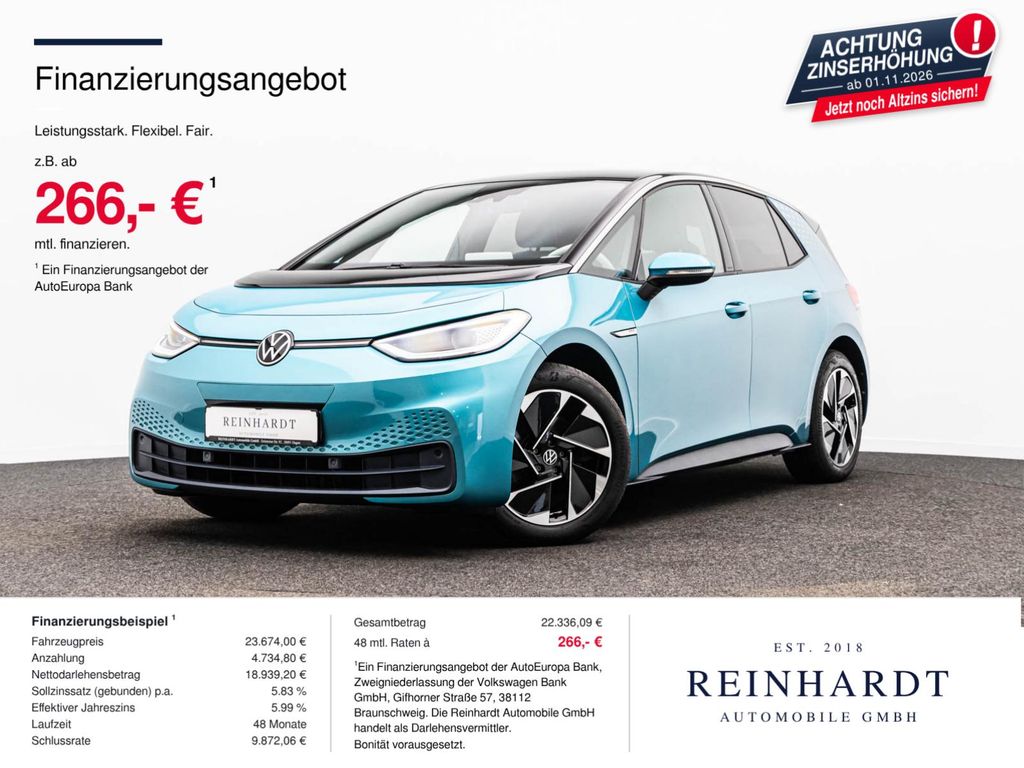 Bild des Angebotes Volkswagen ID.3 PRO PERFROMANCE FAMILY IQ-L/ACC/PANO/WÄRMEP