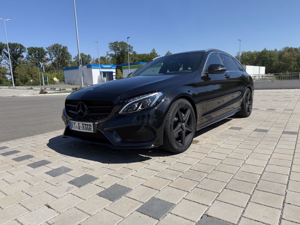 Bild des Angebotes Mercedes-Benz C200 4M AMG Line Burmester AIRMATIC SHZ 9GTRONIC