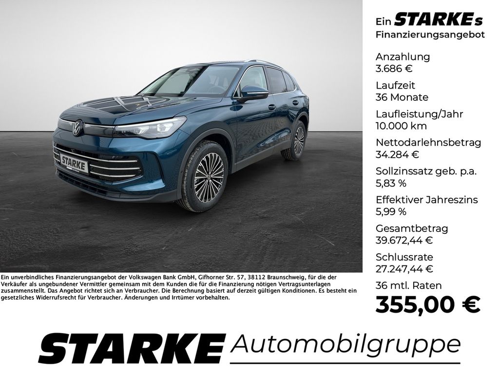 Bild des Angebotes Volkswagen Tiguan 2.0 TDI DSG Elegance Navi LED Kamera PDC