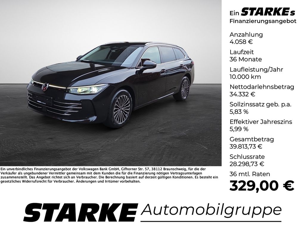 Bild des Angebotes Volkswagen Passat Variant 2.0 TDI DSG Elegance HeadUp AHK