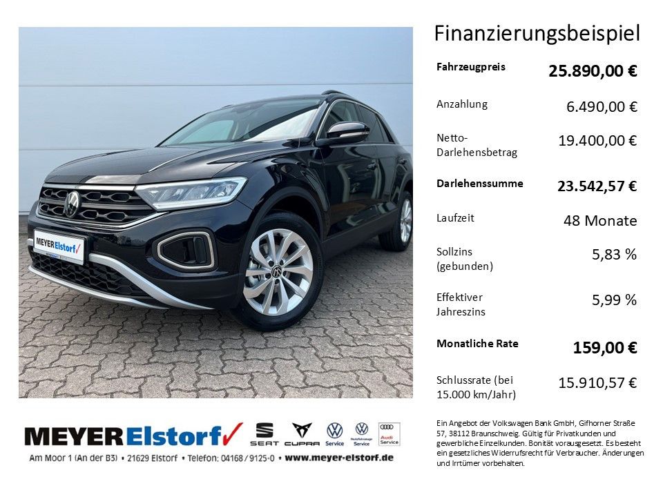 Bild des Angebotes Volkswagen T-Roc Life 1.0 TSI Neuwagengarantie bis 04/2029